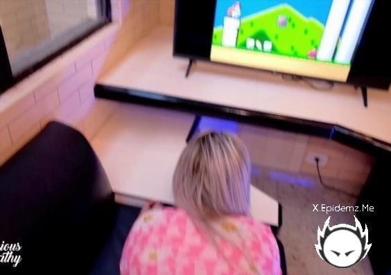 MysteriousKathy - Bent Over Stepsis Plays Games In A Mini Skirt With No Panties Her Juicy Pussy Begs To Be Fucked (2026/PornhubPremium.com/OnlyFans.com/FullHD)