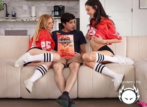 Demi Hawks, Sawyer Cassidy - Banned Commercials From The Big Game (2026/MyFamilyPies.com/Nubiles-Porn.com/SD)