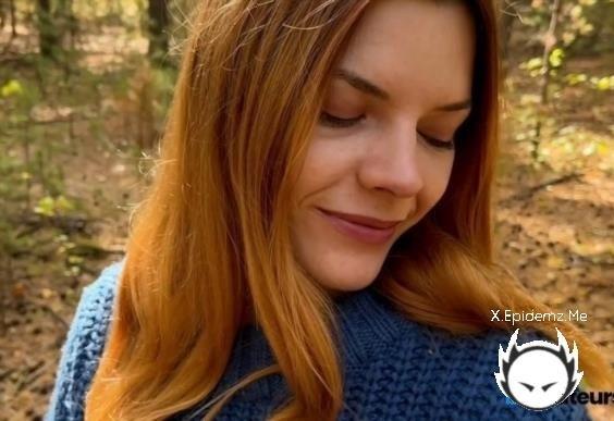 Olli, Ivan - Ginger Babe Swallows Cock In The Woods (2026/BAmateurs.com/AdultPrime.com/FullHD)