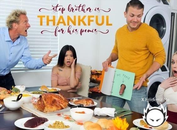 Haley Spades, Lulu Chu - Stepbrother Is Thankful For His Penis (2021/MyFamilyPies.com/Nubiles-Porn.com/HD)