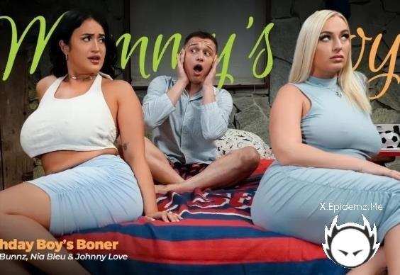 Elana Bunnz, Nia Bleu - Birthday Boys Boner (2026/MommysBoy.com/SD)