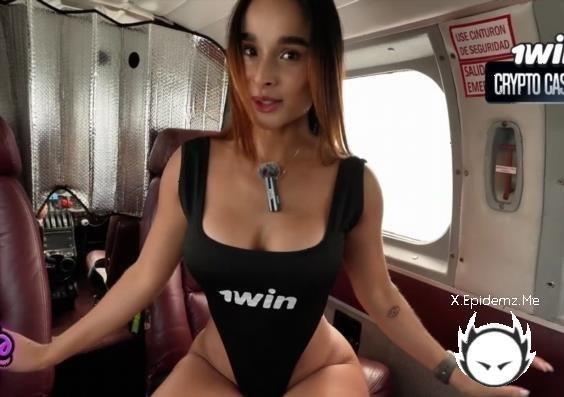 Abella Olsen - Colombian Model Fucks Her Assistant On A Private Jet While The Pilot Sees! (2026/PornhubPremium.com/OnlyFans.com/FullHD)