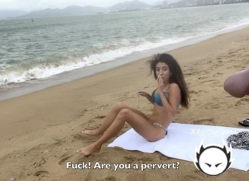DisDiger - Babe Can I Cum On Your Tits? - Public Cock Flashing On The Beach (2026/PornhubPremium.com/OnlyFans.com/FullHD)